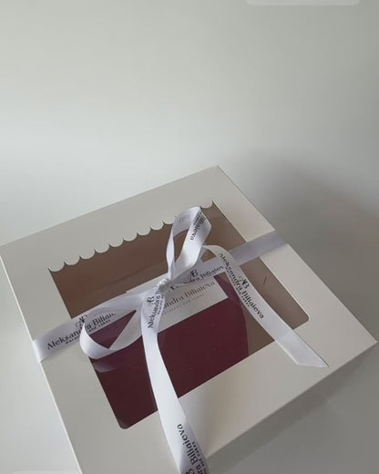 Tortenbox 25x25x15 - Schaufenster (10 Stück)