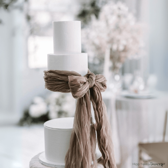 Zijsteun voor zwevende taartlaag - Cupcakedozen.nl