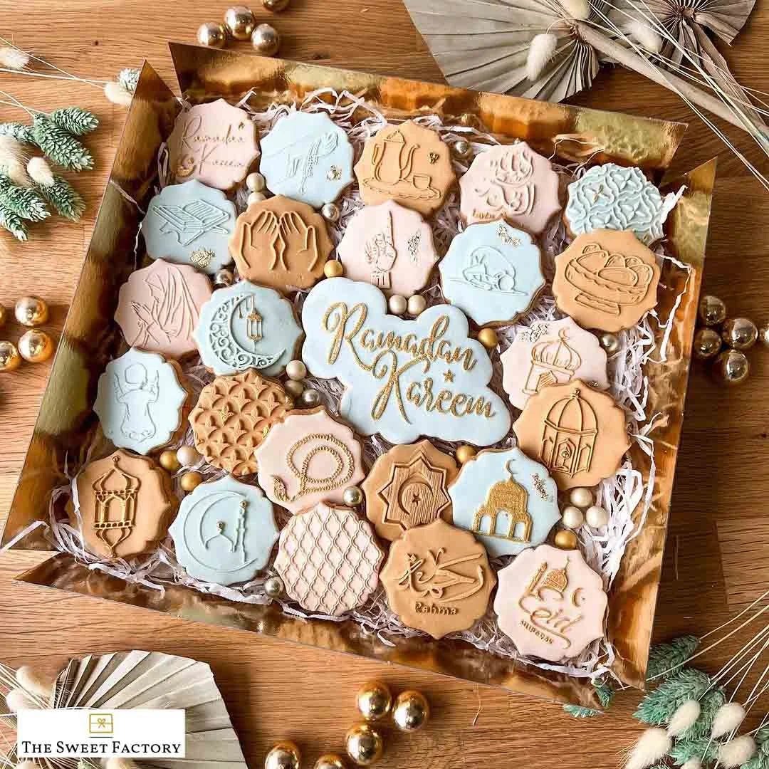 Sweet box goud - 26x24,5x4,5 (25 st) - Cupcakedozen.nl
