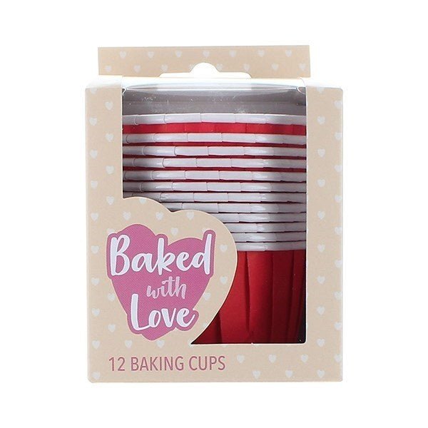 Cupcake bakjes rood (72 st.) - Cupcakedozen.nl