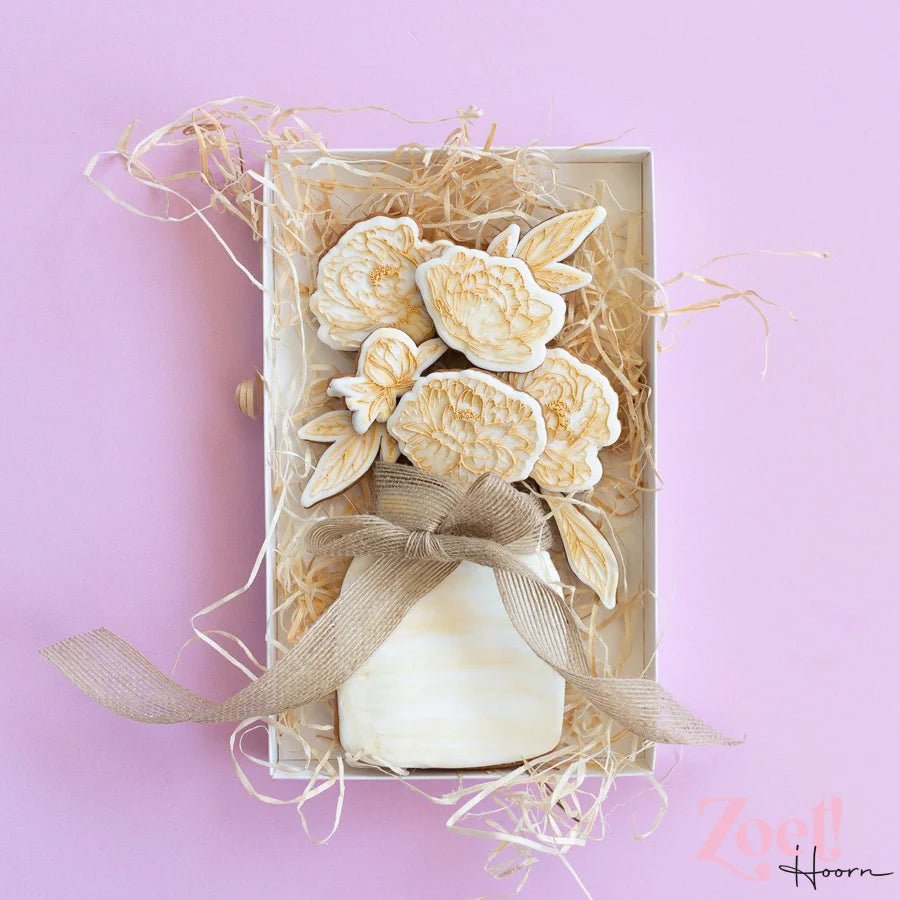 Witte (brievenbus)doos voor koekjes (10 st) - Cupcakedozen.nl