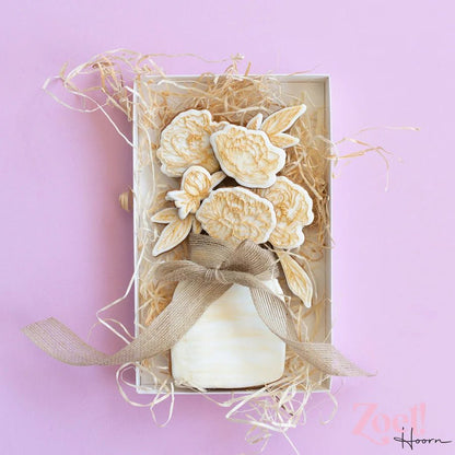 Witte (brievenbus)doos voor koekjes (10 st) - Cupcakedozen.nl