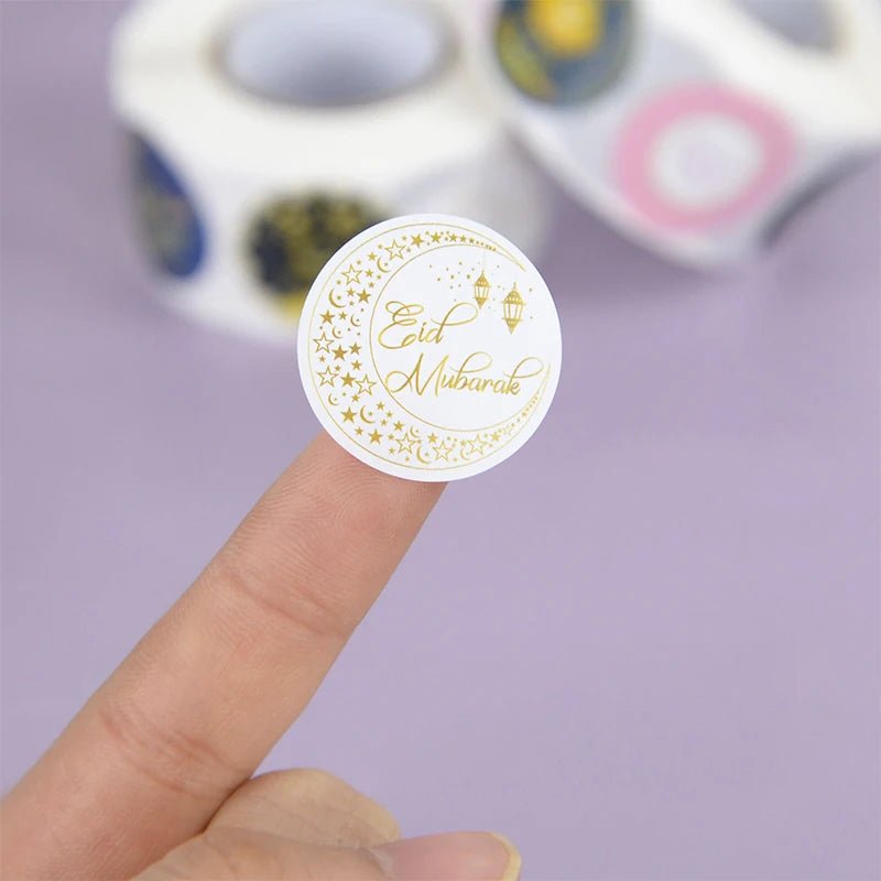 Etiket - Eid Mubarak / Ramadan Kareem (500 st) - Cupcakedozen.nl