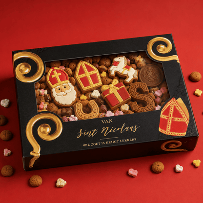 Sinterklaas-Fensterbox – 28x21x6 (10 Stk.)