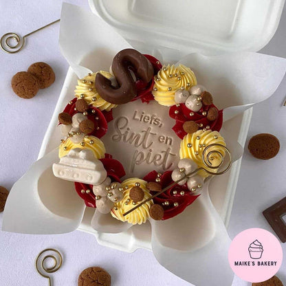 Koekstempel - Liefs, Sint & Piet - Cupcakedozen.nl