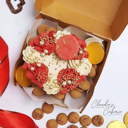Kraft bento cake doosje - 13x14x8 (50 st) - Cupcakedozen.nl