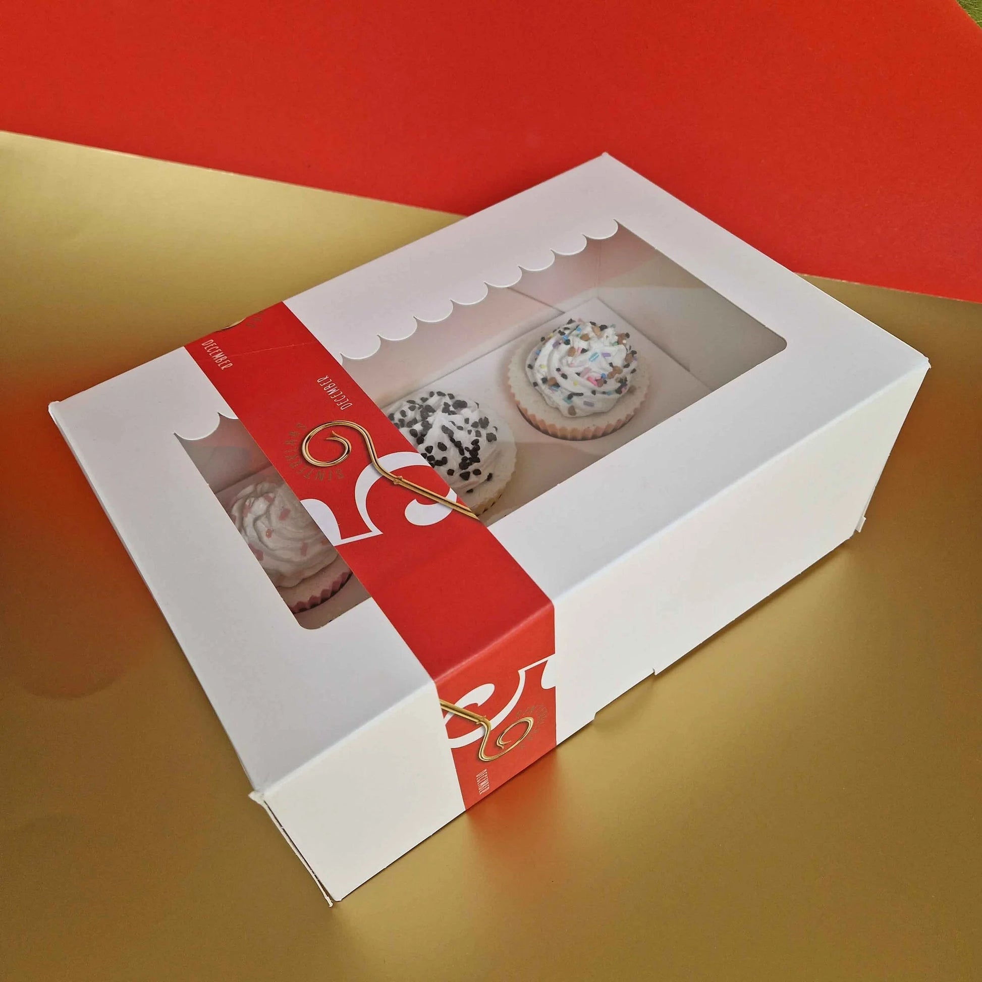 Wikkel sticker - Sinterklaas (25 st) - Cupcakedozen.nl