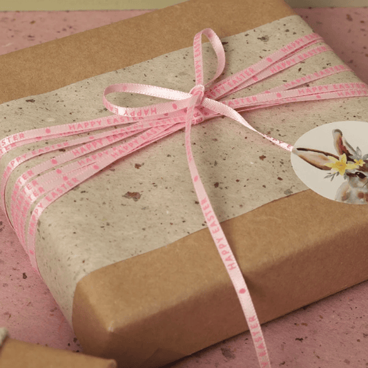 Smal lint - Pasen roze - Cupcakedozen.nl