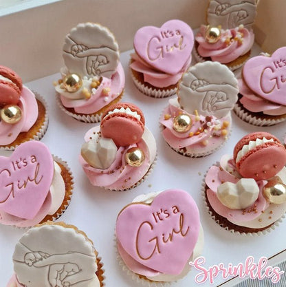 Koekstempel - Ouder en baby hand - Cupcakedozen.nl