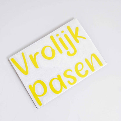 Sweetbox sticker - Vrolijk Pasen - Cupcakedozen.nl