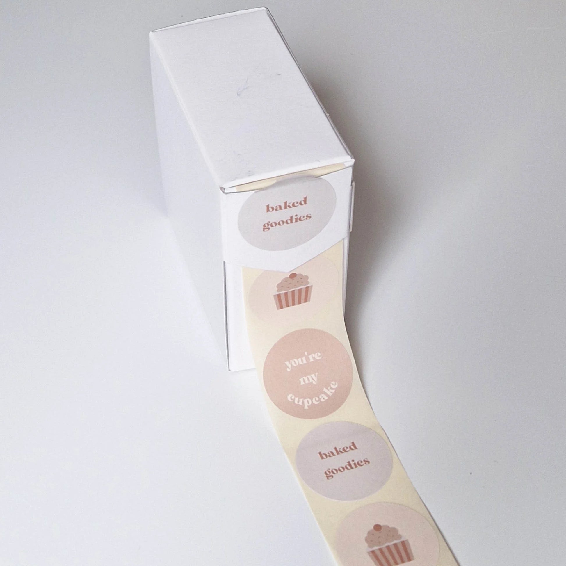 Etiket - Cupcakes (500 st) - Cupcakedozen.nl