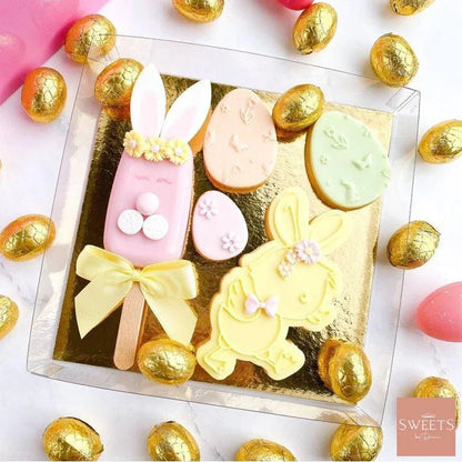 Transparante sweets box - 15x15x3 (50 st.) - Cupcakedozen.nl
