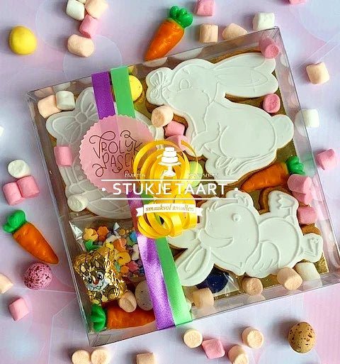 Transparante sweets box - 15x15x3 (50 st.) - Cupcakedozen.nl