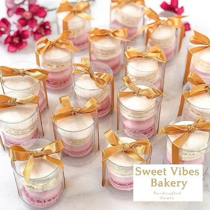 Koker voor 2 macarons (100 st.) - Cupcakedozen.nl