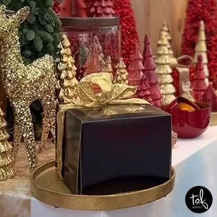 Zwarte taartdoos - 19x19x15 (25 st) - Cupcakedozen.nl