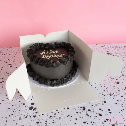 Taartdoos 25x25x15 - luifel (10 st) - Cupcakedozen.nl