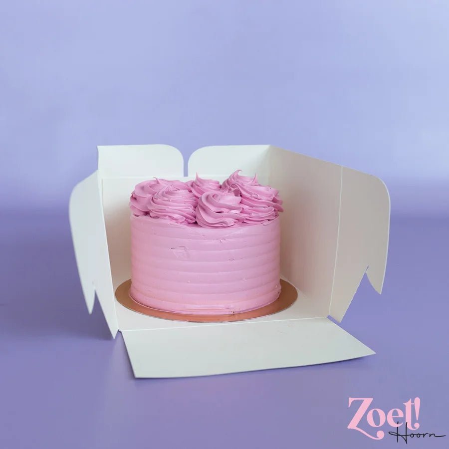 Taartdoos 20x20x15 - luifel (10 st) - Cupcakedozen.nl