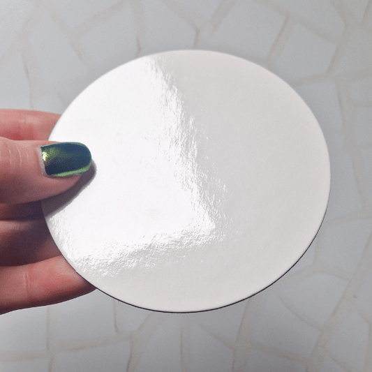 Taartkarton Wit Ø10cm (50 st) - Cupcakedozen.nl