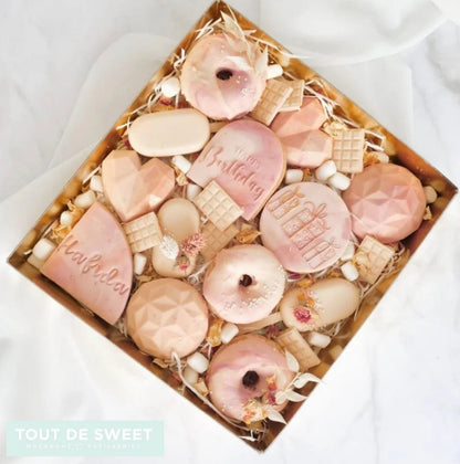 Sweet box goud - 26x24,5x4,5 (25 st) - Cupcakedozen.nl