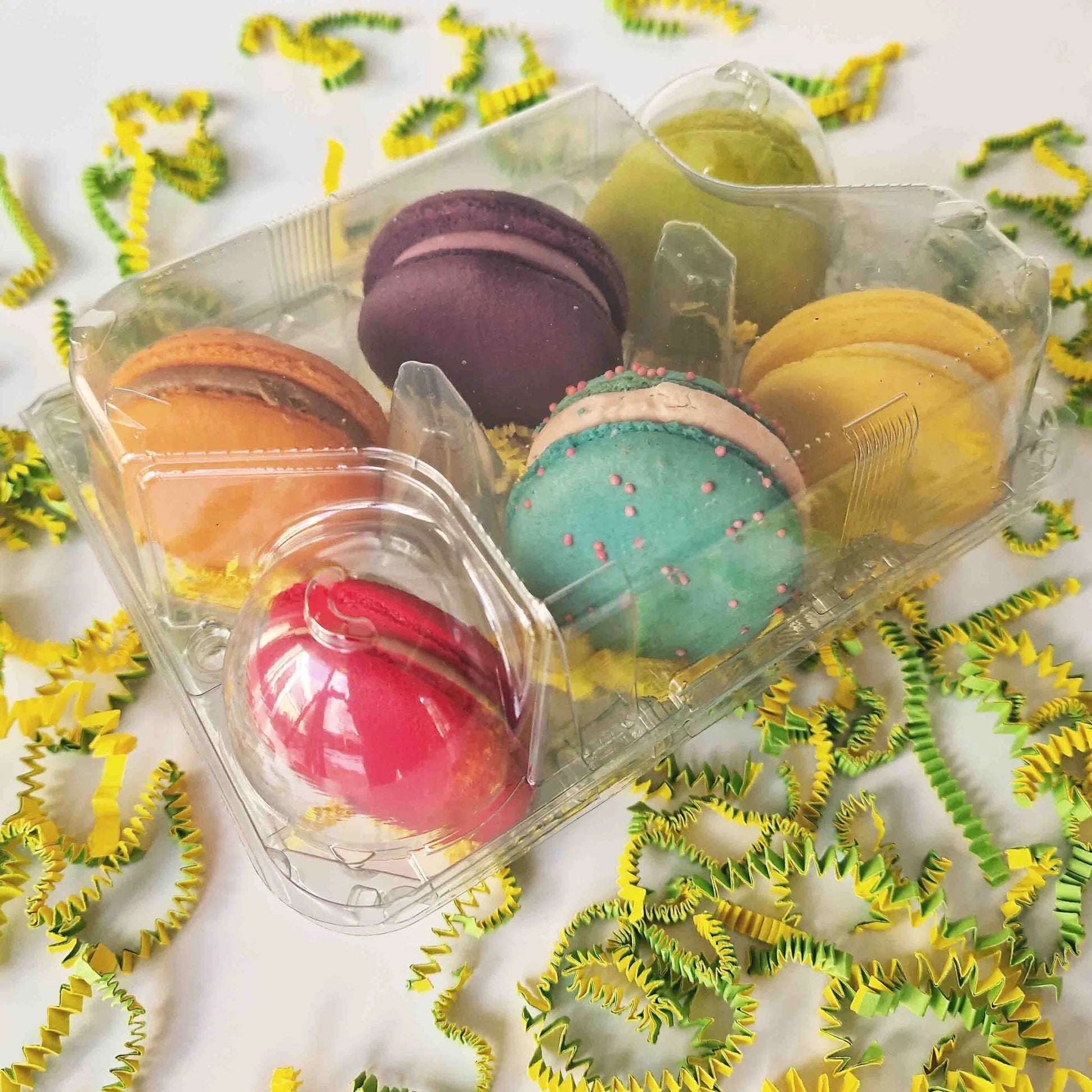 Transparant eierdoosje voor 6 sweets (20 st) - Cupcakedozen.nl
