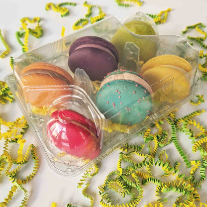 Transparant eierdoosje voor 6 sweets (20 st) - Cupcakedozen.nl