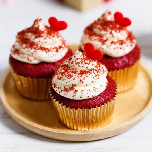 Metallic baking cups - goud (500 stuks) - Cupcakedozen.nl