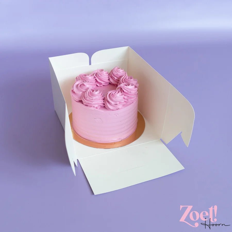 Taartdoos 20x20x15 - luifel (10 st) - Cupcakedozen.nl