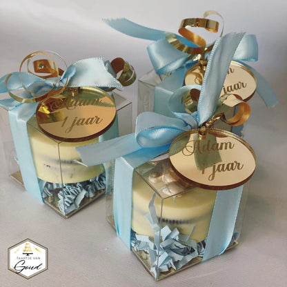 Doos voor 2 macarons of minicupcake (100 st) - Cupcakedozen.nl
