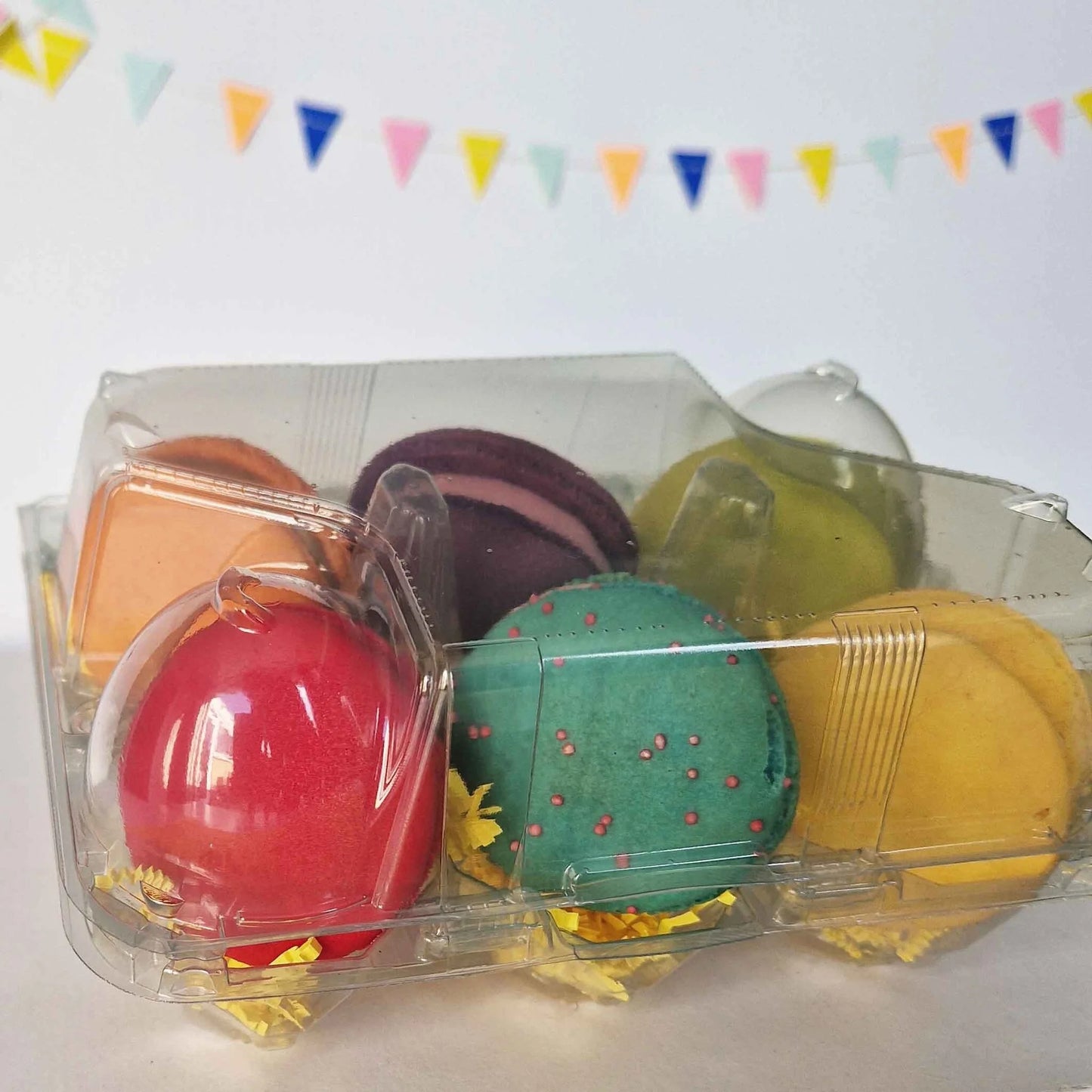 Transparant eierdoosje voor 6 sweets (20 st) - Cupcakedozen.nl