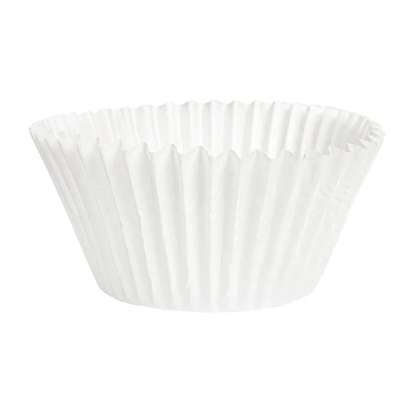 Witte baking cups (500 st) - Cupcakedozen.nl